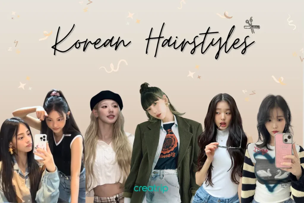 Layered Medium Korean Hairstyle for Girls: Trendy & Versatile Look